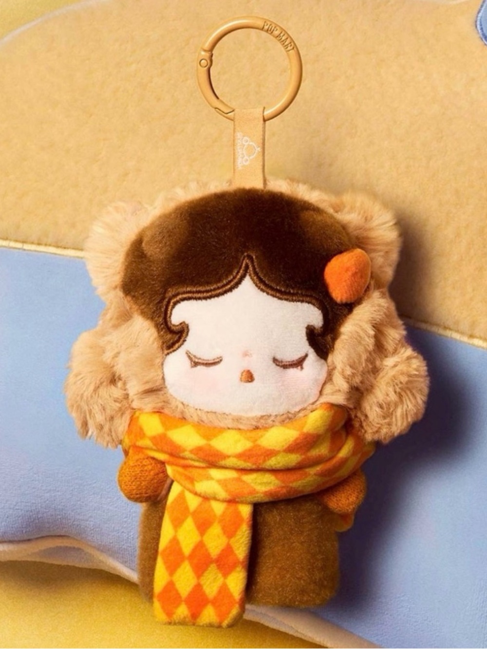 SKULL PANDA “Fluffy & Cozy" Plush Pendant
